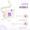 COSHAYSOO Girls Purses Fanny Pack Crossbody Belt Bag Birthday Gifts for 6 7 8 9 10 11 12 Year Old Girl, 6-8 8-10 10-12 Kids Graduation Trip Gift Tween Teen Preteen Stuff Ivory M view 3
