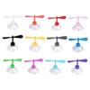 Homoyoyo 10 Pcs Mini Mini Bike Accessories Trendy Decor Lovely Helmet Decor Dragonfly Propeller Helmet Suction Propeller Trumpet ate Electrical Motorbike Half view 1