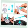 Homoyoyo 10 Pcs Mini Mini Bike Accessories Trendy Decor Lovely Helmet Decor Dragonfly Propeller Helmet Suction Propeller Trumpet ate Electrical Motorbike Half view 3