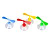 Homoyoyo 10 Pcs Mini Mini Bike Accessories Trendy Decor Lovely Helmet Decor Dragonfly Propeller Helmet Suction Propeller Trumpet ate Electrical Motorbike Half view 4