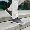 Men's Orthopedic Walking Shoes with Arch Support: Casual Business Oxfords for Plantar Fasciitis, Supportive Lace Up Sneakers for Pain Relief Dark Grey Size 8 view 3