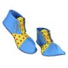 BinaryABC Halloween Costume Clown Shoes,Clown Costume Accessories(Blue Yellow) view 4