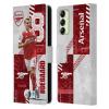 Head Case Designs Officially Licensed Arsenal FC Martin degaard 2022/23 First Team Leather Wallet Case Compatible with Samsung Galaxy A14 5G view 1