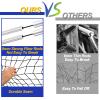 EVERRUSH Pop Up Soccer Goals Nets for Backyard Beach Soccer Training Net Mini Portable Foldable Lightweight Indoor + Outdoor Football Goal with Carry Bag view 3