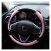 FUERU Car Steering Wheel Cover Set Universal Car Steering Wheel Cover Carbon Fiber Leather Soft Skin-Friendly Exquisite Car Interior (Color : 1#) view 1