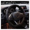 FUERU Car Steering Wheel Cover Set Universal Car Steering Wheel Cover Breathable Moisture Drainage Diamond Exquisite Car Interior (Color : 2#) view 1