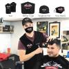 Custom Barber Smocks Personalized Barber Vest Design Logo Name, Polyester Workwear Jacket for Barbershop Hair Salon Stylist view 4
