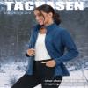 TACVASEN Fleece Jacket Women Lightweight Full Zip Casual Warm Winter Athletic Jackets with Zipper Pockets Medium Blue S view 2