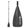 Abahub Kids SUP Paddle - 3 Piece Adjustable Stand Up Paddle Board Paddles 55" - 70",Durable, Lightweight & Floating Paddleboard Oar,Gray view 1