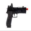 Vorsk Airsoft Pistol VP26X Gas Blowback Pistol + Micro Red Dot - Black view 2