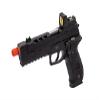 Vorsk Airsoft Pistol VP26X Gas Blowback Pistol + Micro Red Dot - Black view 3