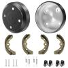 CLUBRALLY Golf Cart Brake Drum/Hub and Brake Shoes Spring Kit for Club Car DS 1995-Up &Precedent 2004-Up, OEM#101791101, 101823201, 1011466/101816301 view 1