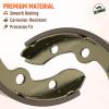 CLUBRALLY Golf Cart Brake Drum/Hub and Brake Shoes Spring Kit for Club Car DS 1995-Up &Precedent 2004-Up, OEM#101791101, 101823201, 1011466/101816301 view 3