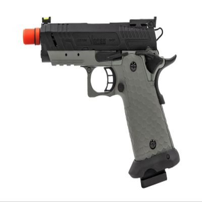 Compact Vengeance 3.8 Hi Capa Airsoft Pistol, Black/Grey by Vorsk