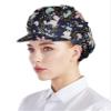 Nanxson 3pcs Chef Hats for Women Men Chef Caps Work Hats Kitchen Cooking Bakers Hat for Food Service with Brim view 3