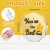 Treela 18 Pcs Acrylic Appreciation Awards Trophies Employee Appreciation Gifts Bulk Thank You Award Trophy for Adults Kids Students Classroom Favors School Office Decorations view 2
