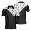 Aircraft Polo Golf Shirts for Men Women - Navy Blue Polo Shirt Men Mens Polo Shirts Dry Fit Serie 05 Size L view 2