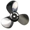 Xspeed Stainless Steel 3 Blades Outboard Propeller for 3-1/2" Gearcase Yamaha 25-60hp Engines,13 Spline Tooth,RH(10 3/8x14) OEM MAR-GYT3B-03-14 view 2
