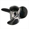 Xspeed Stainless Steel 3 Blades Outboard Propeller for 3-1/2" Gearcase Yamaha 25-60hp Engines,13 Spline Tooth,RH(10 3/8x14) OEM MAR-GYT3B-03-14 view 3