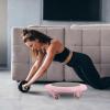 BESPORTBLE Fitness Equipment Abdominal Exercise Sliding Disc Silent Wheel Multi-directional Training Board for Core Strengthening and Muscle Development Convenient view 2