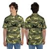 Camo Airplane Polo Golf Shirts for Men Women - Navy Blue Polo Shirt Men Mens Polo Shirts Dry Fit Serie 05 Size 4XL view 2