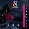YOFOBU 12 PCS 14 Inch Industry Grade Glow Sticks Bulk Emergency Jumbo Light Sticks Glow in the Dark Bright Large Glow Sticks for Camping,Hiking,Hurricane, Earthquake, Survival Kit Accessories (Pink) view 3