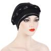 Muslim Women Braid Turban Cap Islamic Head Wraps Pre-Tied Hijab Bonnet Musulman Stretchy Hair Cover Indian Hat view 1