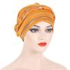 Muslim Women Braid Turban Cap Islamic Head Wraps Pre-Tied Hijab Bonnet Musulman Stretchy Hair Cover Indian Hat view 2