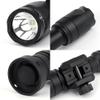 NECARL M600C 600 Lumens Tactical Flashlight with Push Button Switch & Remote Pressure Switch for Constant/Momentary Modes, Fit for 20mm Picatinny Rail view 3