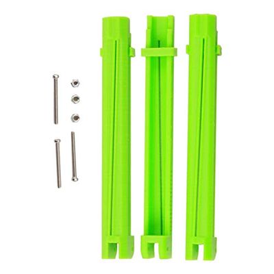 3 Pack Fletching Jig Vanes Stick Plastic Fletches Outdoor Target for Hunting