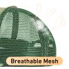 Personalized Infant Camouflage Baseball Cap: Custom Name Leather Patch Sun Hats for Baby Boys 0-12 Months - Outdoor Adjustable Snapback Caps Gifts for Toddler Girls(Small) view 3