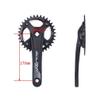 HIMALO MTB Crankset 170mm Mountain Bike Square Crankset 104BCD 34T 36T Single Chainring Crankset Aluminum Alloy Crank Arm Set with BB,7-12 Speed (Size : 34T) view 2
