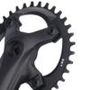 HIMALO MTB Crankset 170mm Mountain Bike Square Crankset 104BCD 34T 36T Single Chainring Crankset Aluminum Alloy Crank Arm Set with BB,7-12 Speed (Size : 34T) view 3