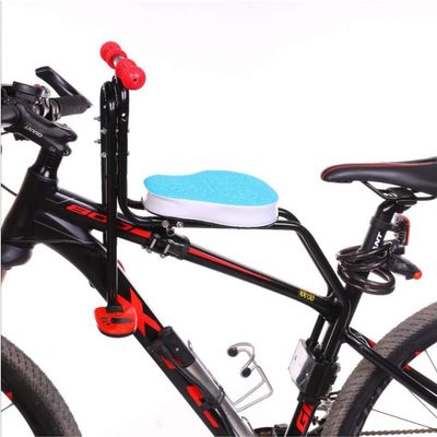 EEYZD Toddler Bike Seat,Adjustable Child Safety Seat,for Mountain Bikes Front Mounted Child Bike Seat for Children 4-8 Years,Blue