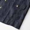 GIBZ Men's Cotton Linen Sleeveless Shirts Button Down Beach Tank Top Wedding Waistcoat Summer Casual Vest with Pocket, Navy, X-Large view 4