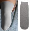 Amputee Socks, Pack of 5 Prosthetic Socks Soft Elastic Thickened Cotton Breathable Protective Stump Socks Prosthetic Socks for Amputee Care (M) view 3