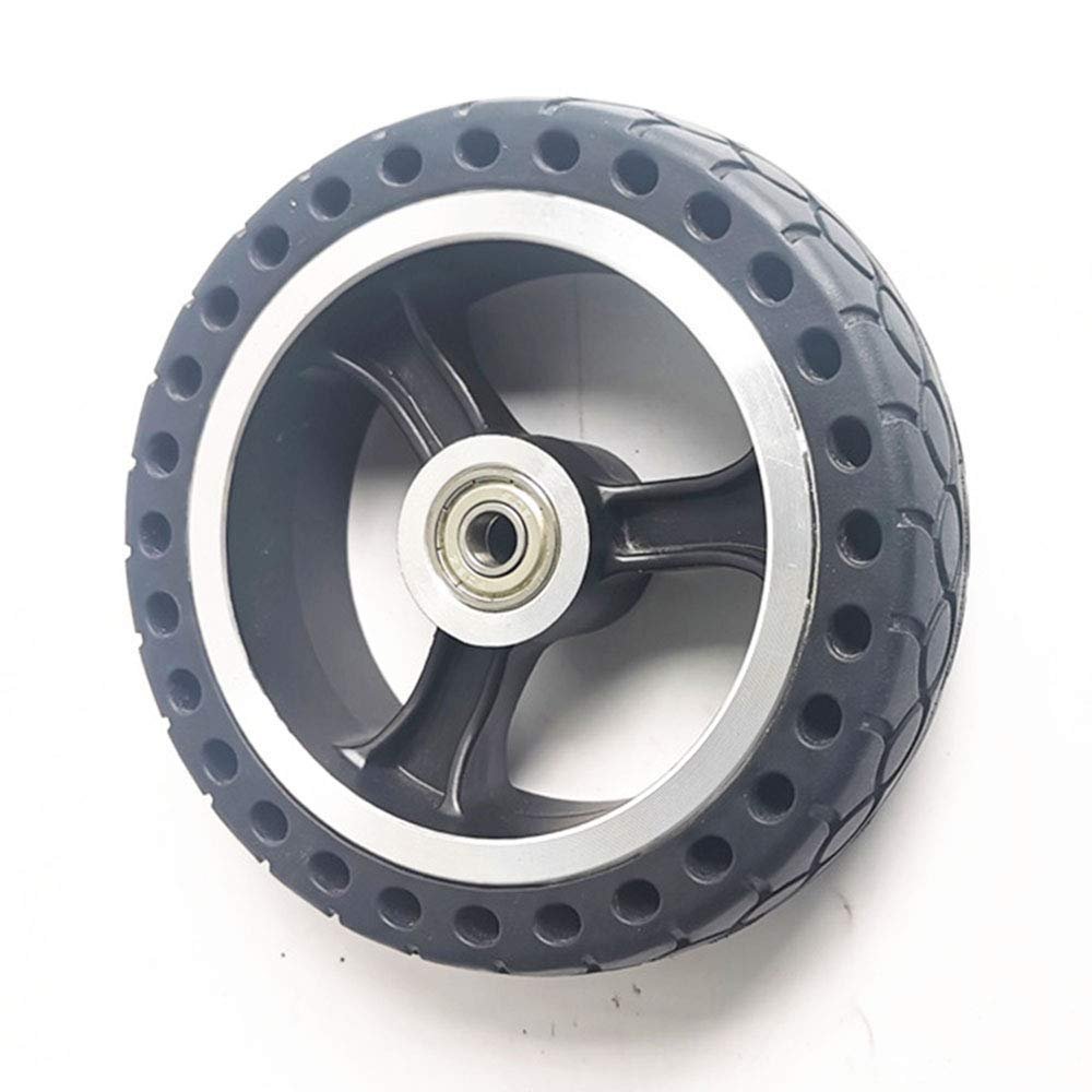 Scooter Replacement Wheels Electric Scooter Tires,Suitable for 5.5-inch Scooter Rear Wheel Accessories,Honeycomb Tires,Specifications Optional,Wheel hub 8mm(Full Wheel 8mm)