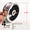 Scooter Replacement Wheels Electric Scooter Tires,Suitable for 5.5-inch Scooter Rear Wheel Accessories,Honeycomb Tires,Specifications Optional,Wheel hub 8mm(Full Wheel 8mm) view 2