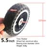 Scooter Replacement Wheels Electric Scooter Tires,Suitable for 5.5-inch Scooter Rear Wheel Accessories,Honeycomb Tires,Specifications Optional,Wheel hub 8mm(Full Wheel 8mm) view 3