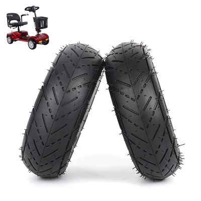 Scooter Replacement Wheels Electric Scooter Tires,3.00-4 Inflatable Inner and Outer Tires,Non-Slip and Wear-Resistant,Suitable for Electric Scooters,Elderly Scooters,Tool Car