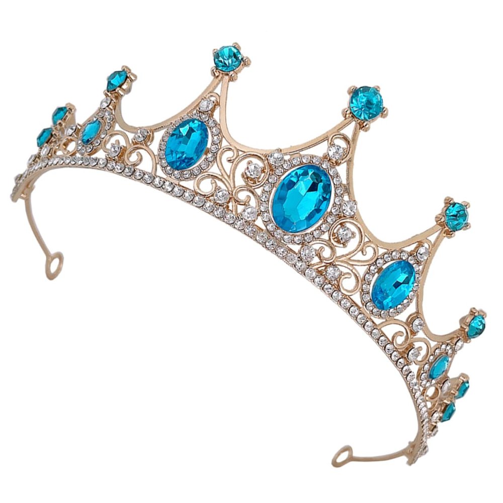 Beaupretty Wedding Crown for Women Delicate Style Rhinestone Headpiece for Brides Girls and Special Occasions Lightweight and Elegant Design for Birthdays and Celebrations