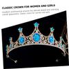 Beaupretty Wedding Crown for Women Delicate Style Rhinestone Headpiece for Brides Girls and Special Occasions Lightweight and Elegant Design for Birthdays and Celebrations view 4