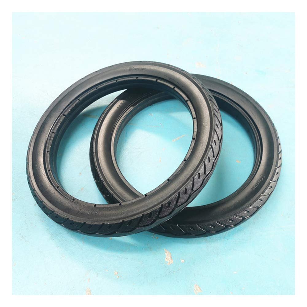 Scooter Replacement Wheels Electric Scooter Tires,14-inch Explosion-Proof Solid Tires Non-Slip Wear-Resistant Maintenance-Free Puncture-Resistant Durable,1.75/2.5/3.2(3.2)