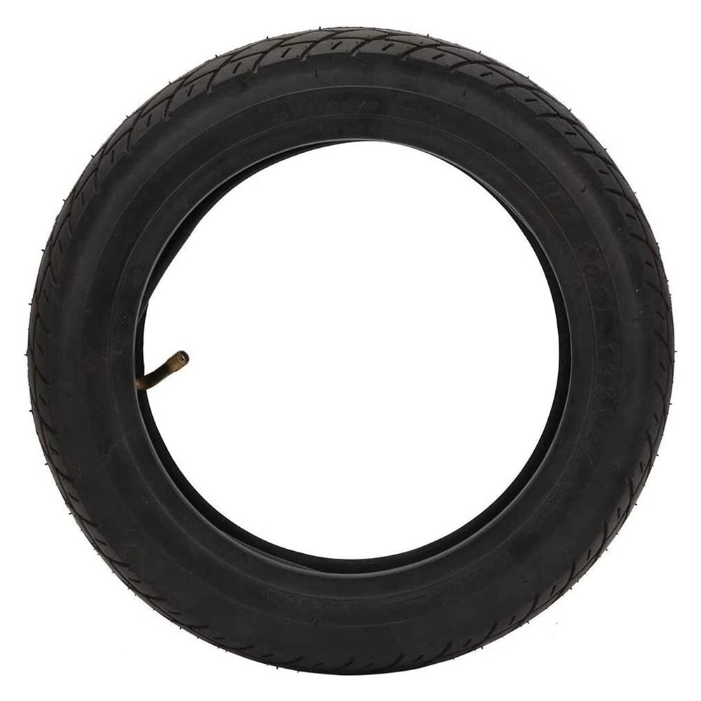 Scooter Replacement Wheels Electric Scooter Tires Scooter Tire Black Rubber 12 Inch Outer Tire Inner Tyre Combination Accessory for M365 Electric Scooter-Scooter Replacement Whee