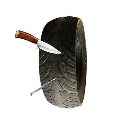Scooter Replacement Wheels Electric Scooter Tires,8-inch Explosion-Proof Solid Tires,Built-in Shock-Absorbing Air Holes,200x60 Widened Tires,Suitable for 200x50 Modification(60)