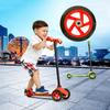 Scooter Replacement Wheels Tire Scooter Wheels 125mm,Pro Stunt Scooter Replacement PU Wheels,for Kids Foldable Micro Scooters Electric Scooter Tires(Black) view 4