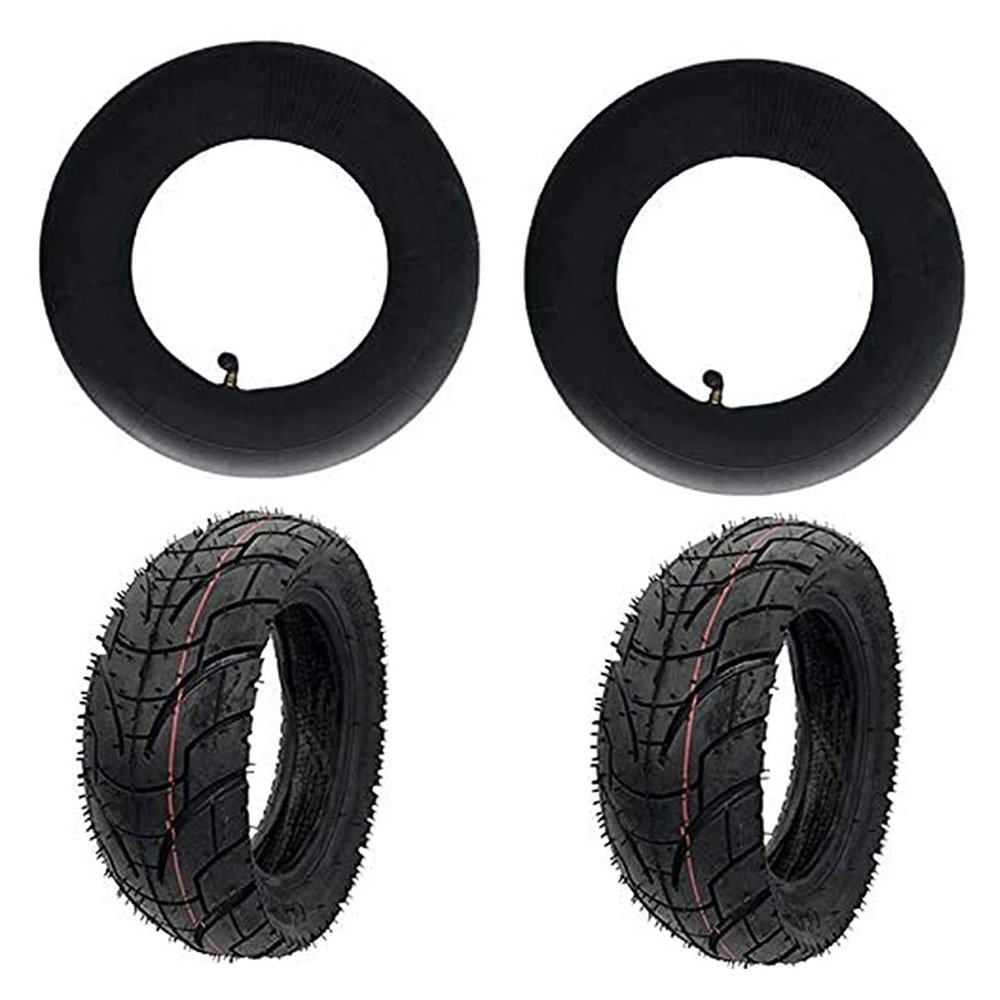 Scooter Replacement Wheels Electric Scooter Tires Road Tire Electric Scooter Thicken Widen Inflatable Tyre 10X3.0 80/65-6 Non-Slip Wear-Resistant Rubber Inflatable Tyre Rubber Tire