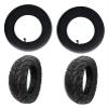 Scooter Replacement Wheels Electric Scooter Tires Road Tire Electric Scooter Thicken Widen Inflatable Tyre 10X3.0 80/65-6 Non-Slip Wear-Resistant Rubber Inflatable Tyre Rubber Tire view 1
