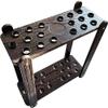 BAZAC Snooker Accessories,Easy to Assemble,for Schools, Homes, Game Rooms,Clubs,Fishing Rod Golf,Holds 18 Cues,Billiard Wall Rack view 1
