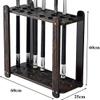 BAZAC Snooker Accessories,Easy to Assemble,for Schools, Homes, Game Rooms,Clubs,Fishing Rod Golf,Holds 18 Cues,Billiard Wall Rack view 2
